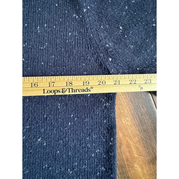 Vintage Knit Cabin Lodge Zip Cardigan Alpine Winter Sweater - Picture 11 of 12